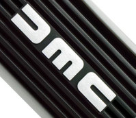 The DMC logo as it appeared on the front of the De Lorean DMC-12