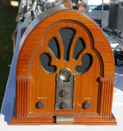 An old Bush brand radio