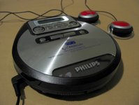 An MP3 CD player (Philips Expanium)