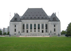 The Supreme Court Building in Ottawa, Canada