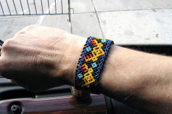 Bead and wire stlyed Braclet