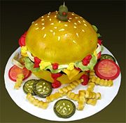 Cakes can be molded, sculpted and decorated to resemble just about anything.