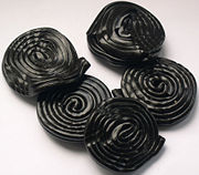 Haribo's liquorice wheels