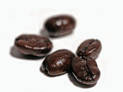 Coffee beans.