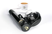 Air-pressure driven handheld espresso machine