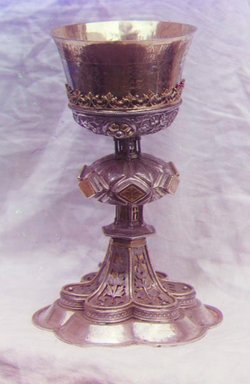 Chalice in the vestry of the Ipatevskii Monastery in Kostroma