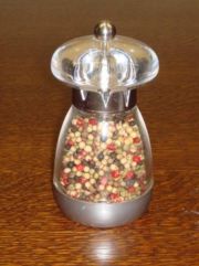 A pepper mill.