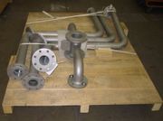 Pipes and fittings made of stainless steel