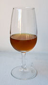 A sherry copita