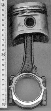 piston + connecting rod