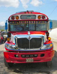 The (in)famous Chicken Buses of Guatemala